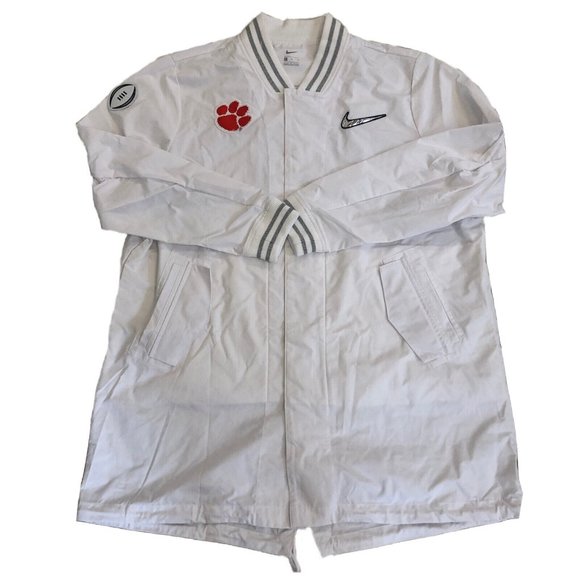 Nike Men's NCAA Clemson Tigers Player Jacket DC0423-100 size XL - Picture 1 of 8